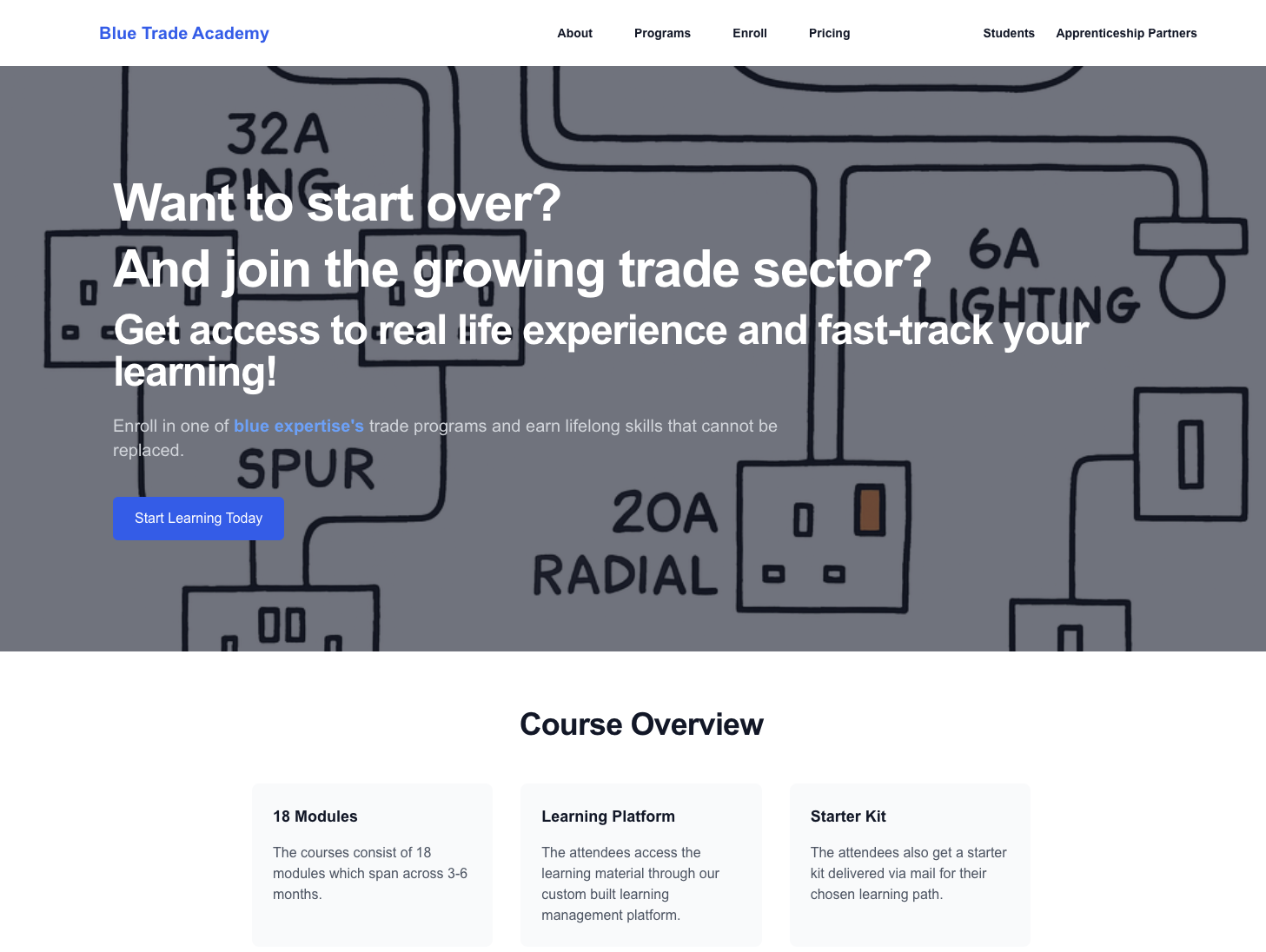 BlueTradeAcademy LMS